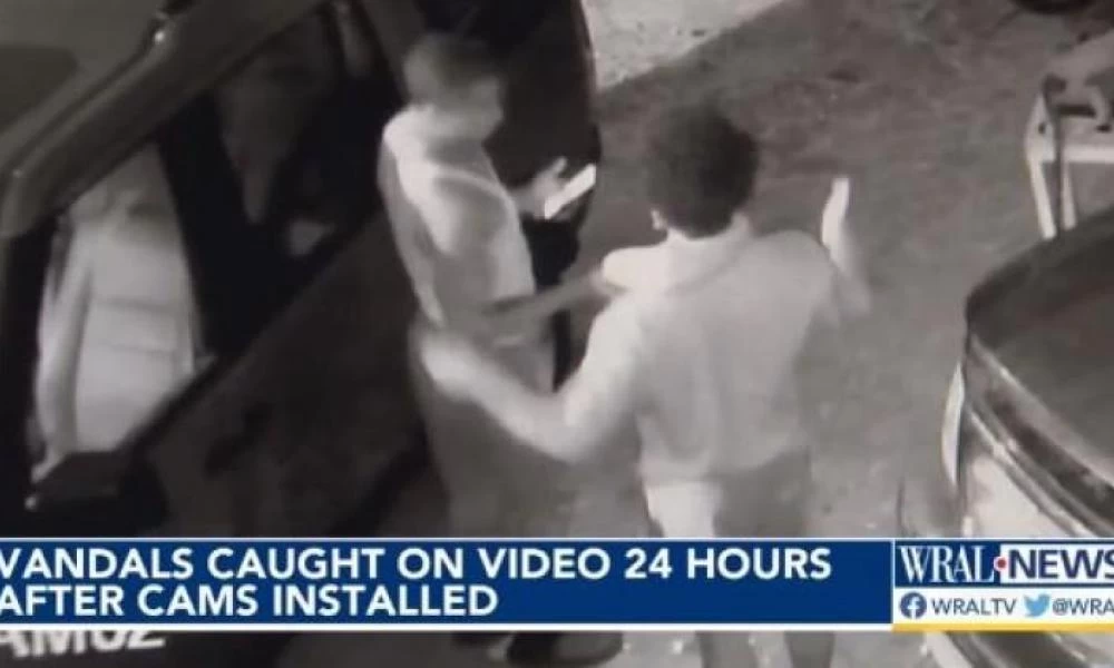 Οι βάνδαλοι που γέμισαν κατάστημα με γκράφιτι για την "λευκή υπεροχή" αποδείχτηκαν μαύροι